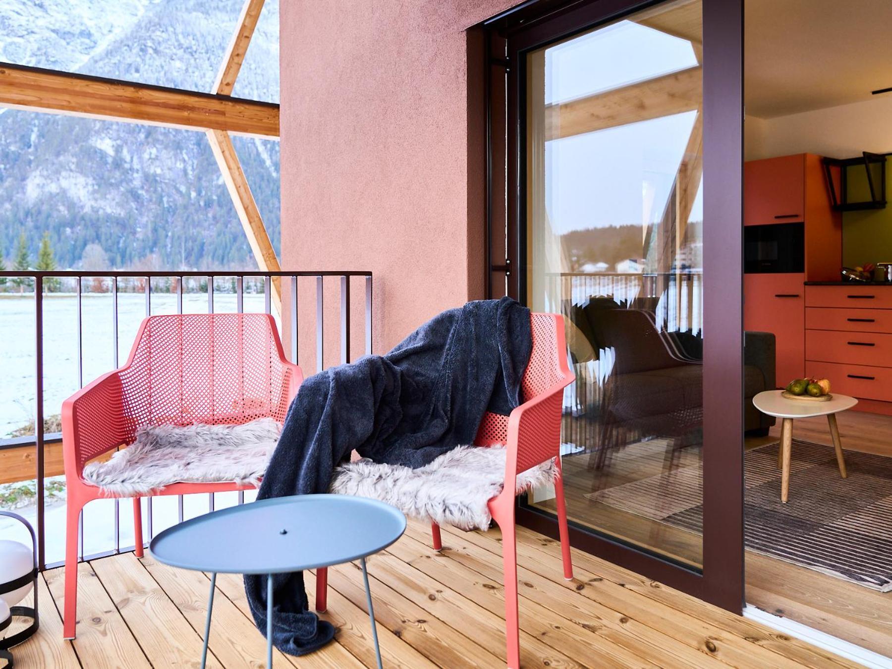 Bei Moser - Boutique Apartments Leutasch Eksteriør bilde